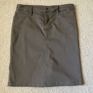 Style & Co. grey petite skirt